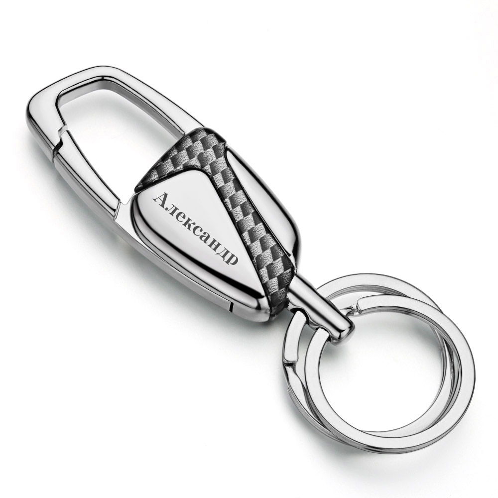 Personalized Keyring Double Sw - đánh giá và giá Initial Ring Custom